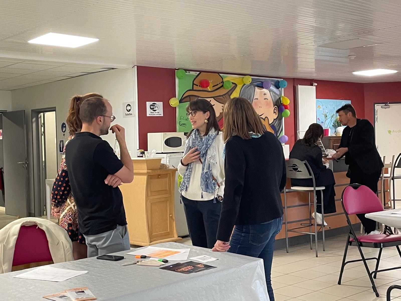 Emilie, Irène, Vincent